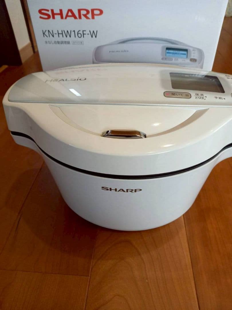 SHARP HEALSIO 炊飯器 KN-HW16F-W