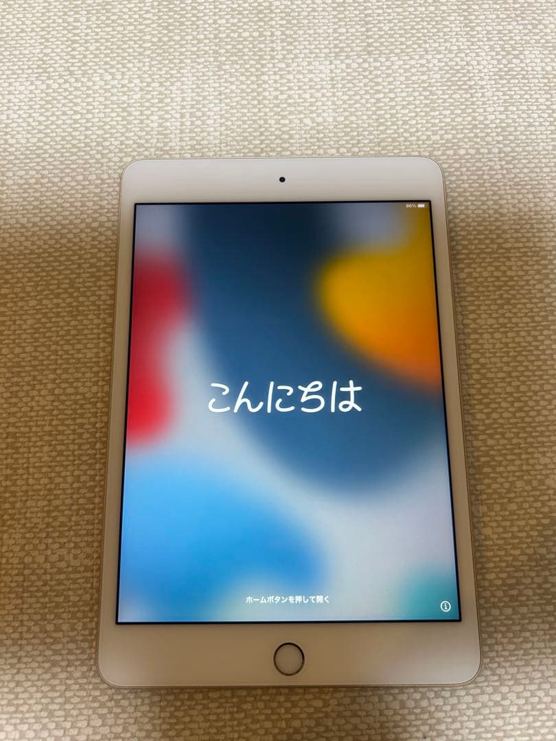 【本体のみ】iPad mini 第4世代 Wi-Fi モデル128GB ゴールド