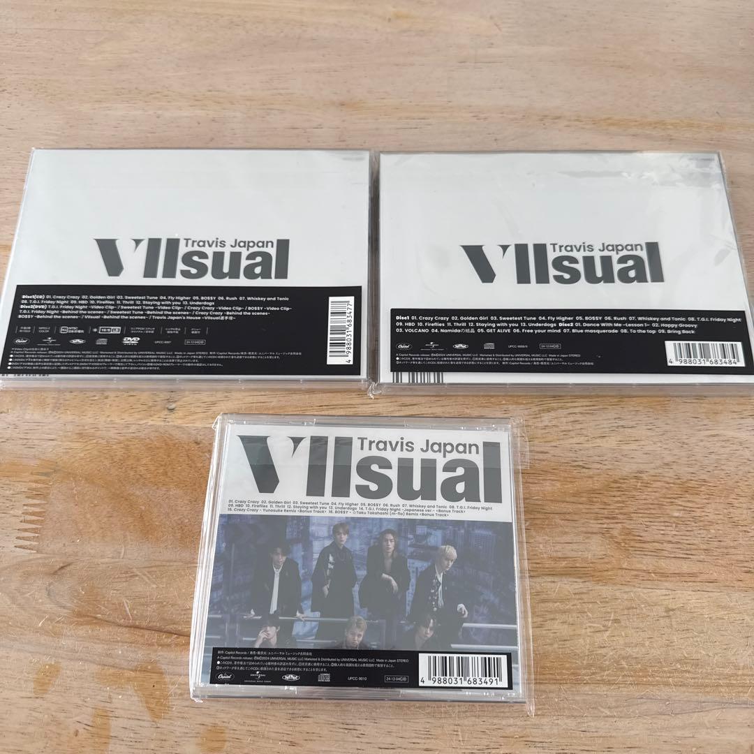 TravisJapan VIIsual 3形態