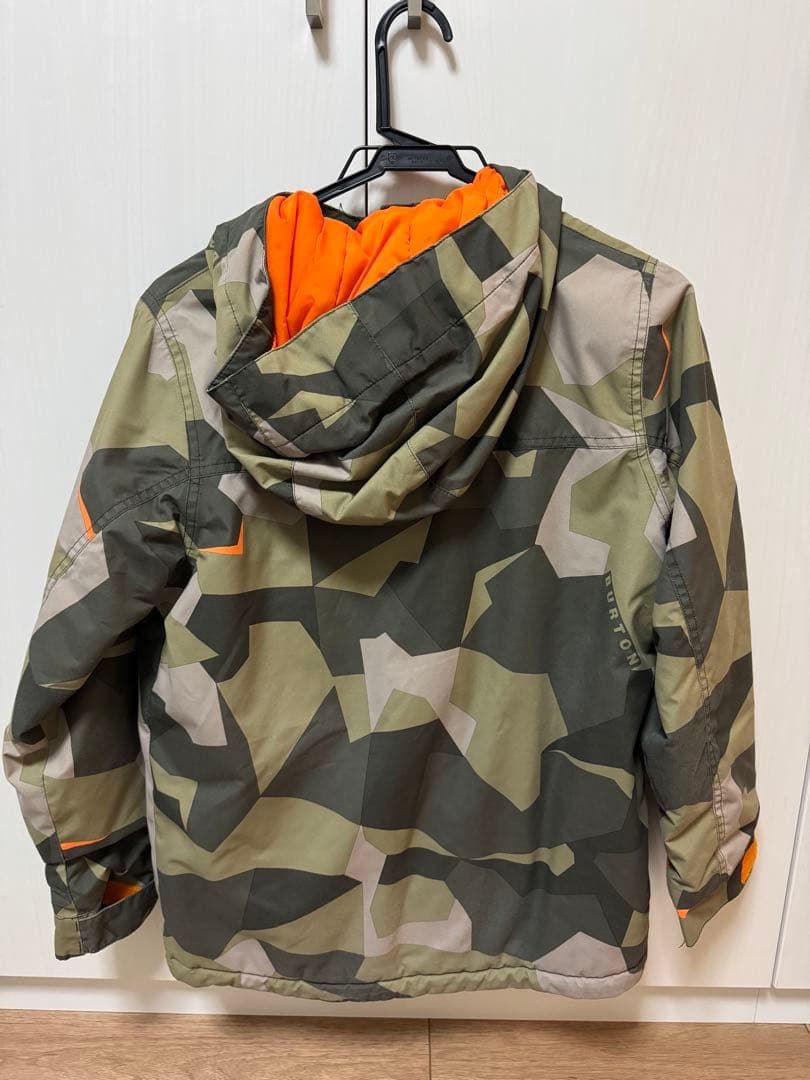 BURTON カモフラージュ フード付きウェア Mサイズ