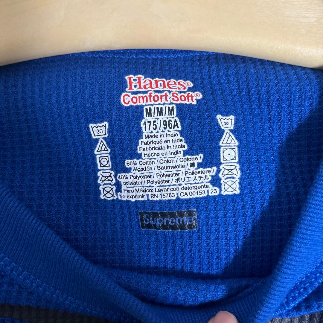 【超希少】Supreme Hanes Bones Thermal Crew