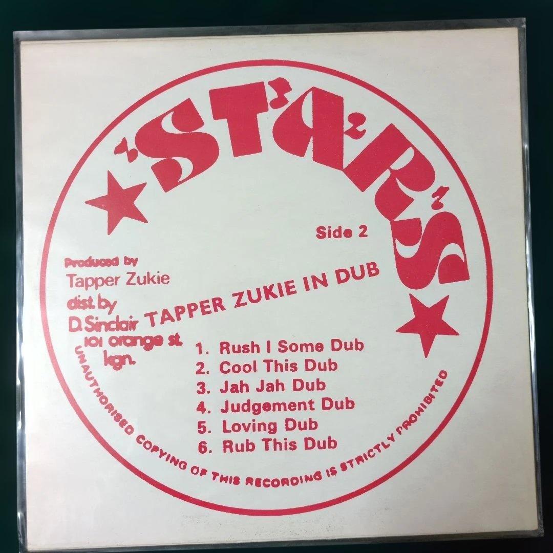 洋楽 TAPPER ZUKIE IN DUB ORIGINAL LP