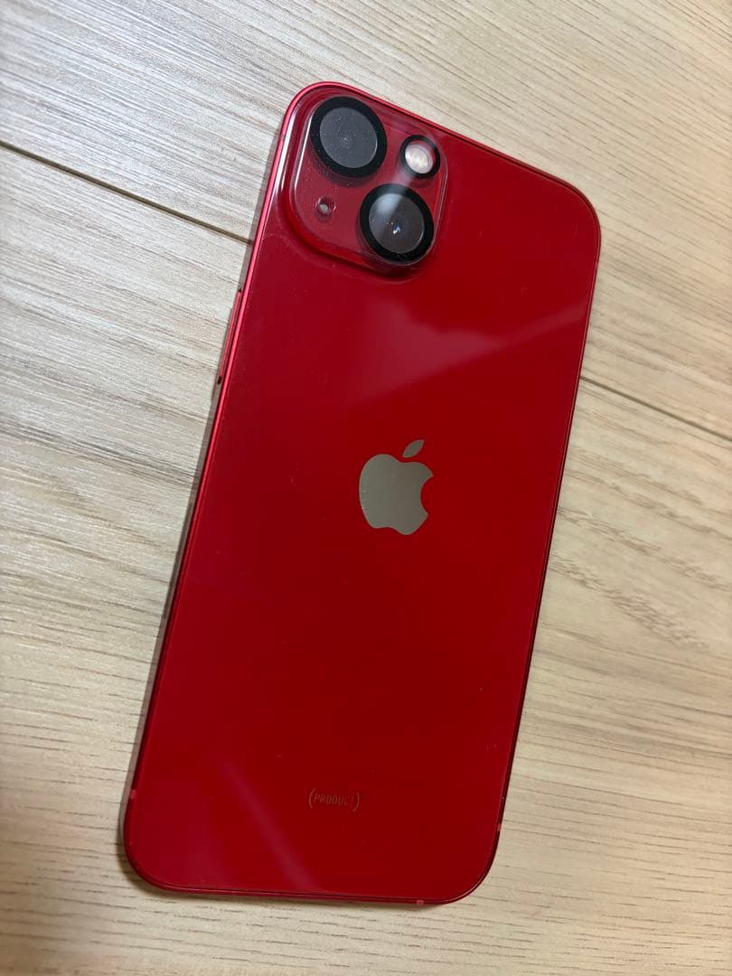 【美品・米国版】iPhone13 256GB レッド（海外版・シャッター音なし）