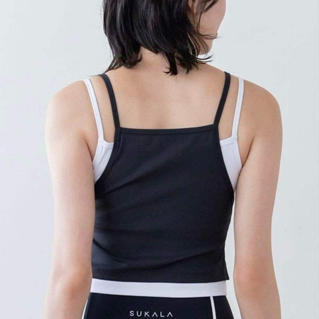新品　SUKALA リブコンビネーションタンクトップ　Mサイズ