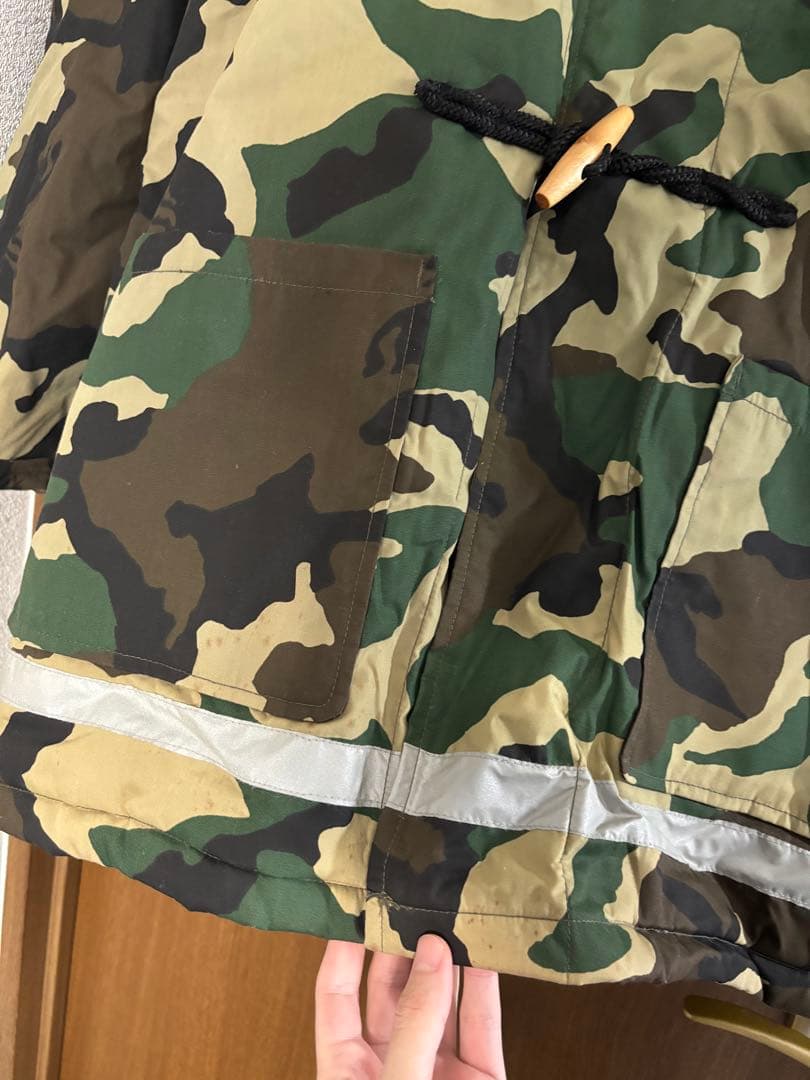 2600 stussy 90s迷彩ダッフルコート