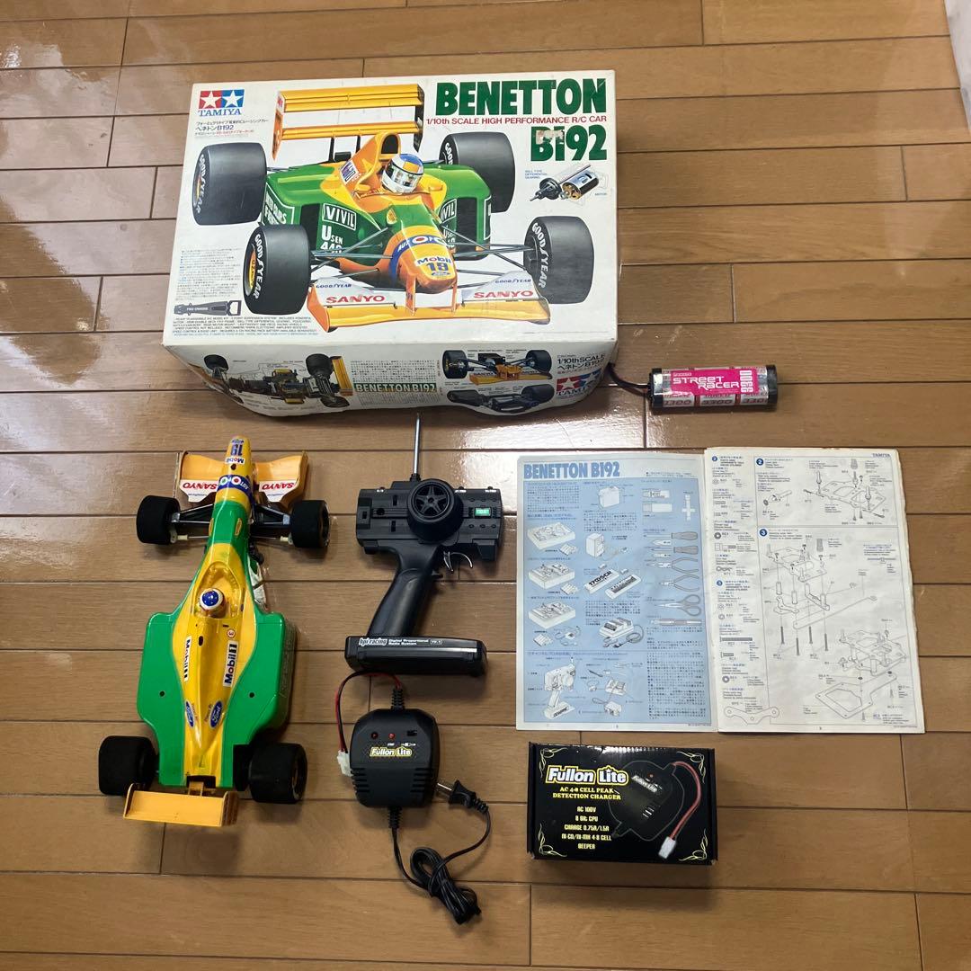 タミヤ F1 ベネトンB192 　F102 ラジコン ＆プロポ 1/10当時物