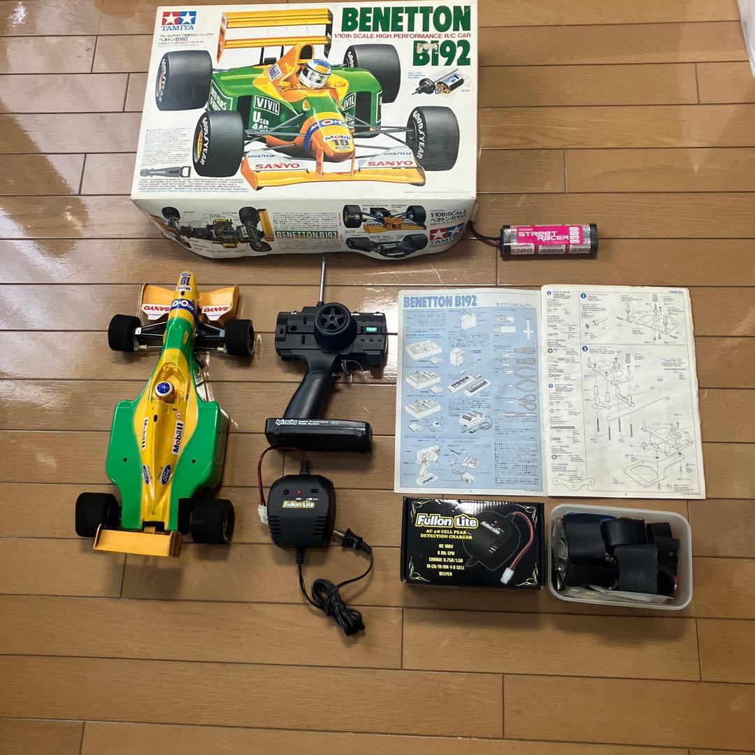 タミヤ F1 ベネトンB192 　F102 ラジコン ＆プロポ 1/10当時物