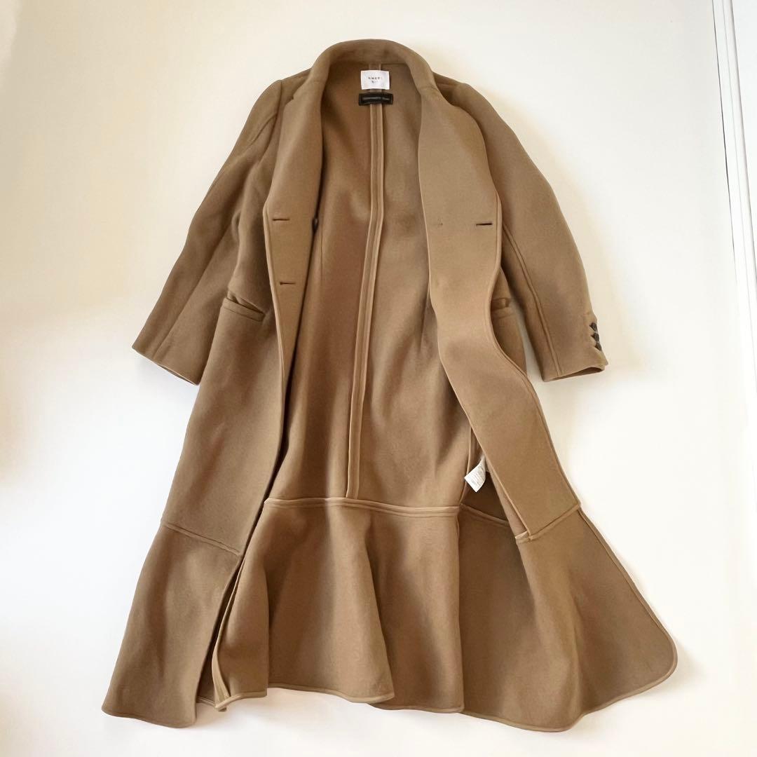 Ameri DOUBLE BREASTED MERMAID COAT S〜M美品