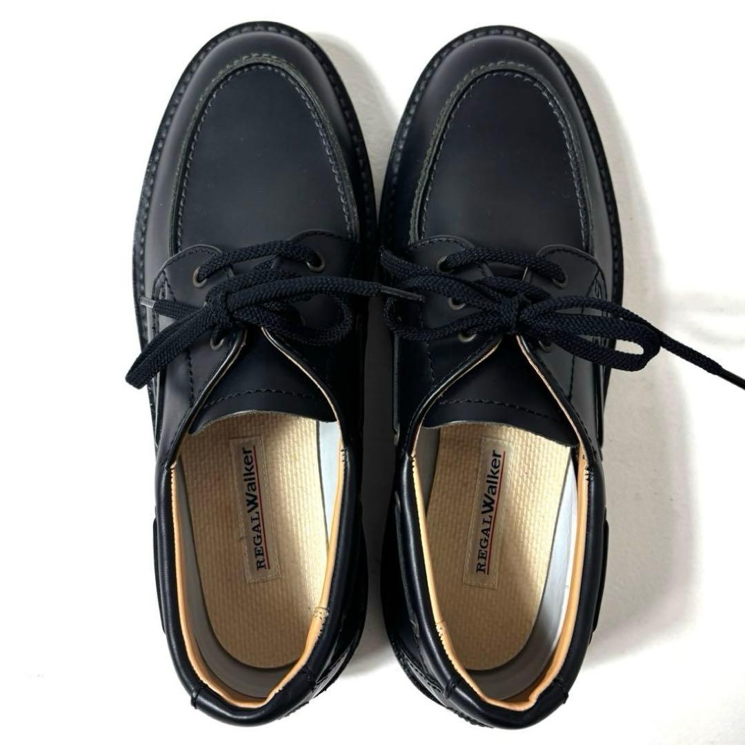 【新品級】 Regal Walker デッキシューズ Vibramソール 黒
