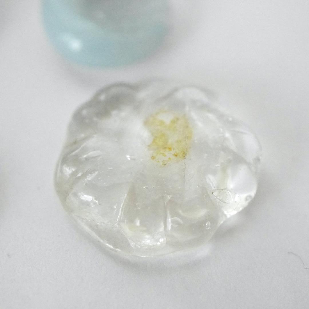古いおはじきと独楽セット ワッフル 花はじき 井桁 マーブル 大正 レトロ