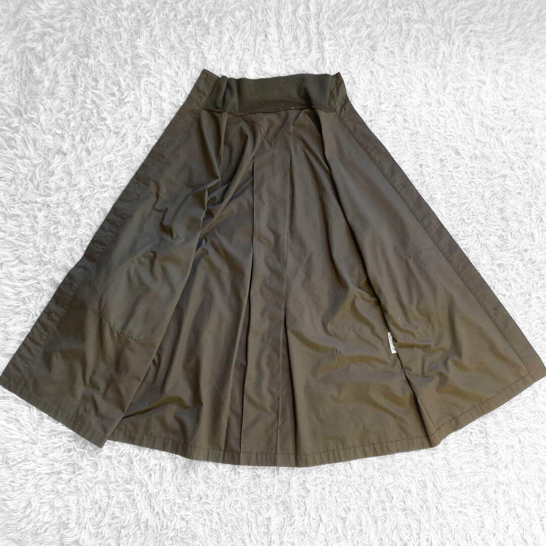 MIYAKE DESIGN STUDIO スタンドカラー コート M カーキ