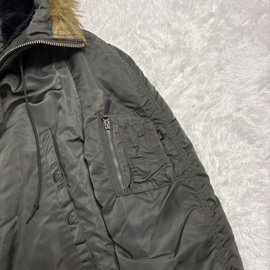 あ*お様 ALPHA INDUSTRIES 90s USA製 N-3B フライト