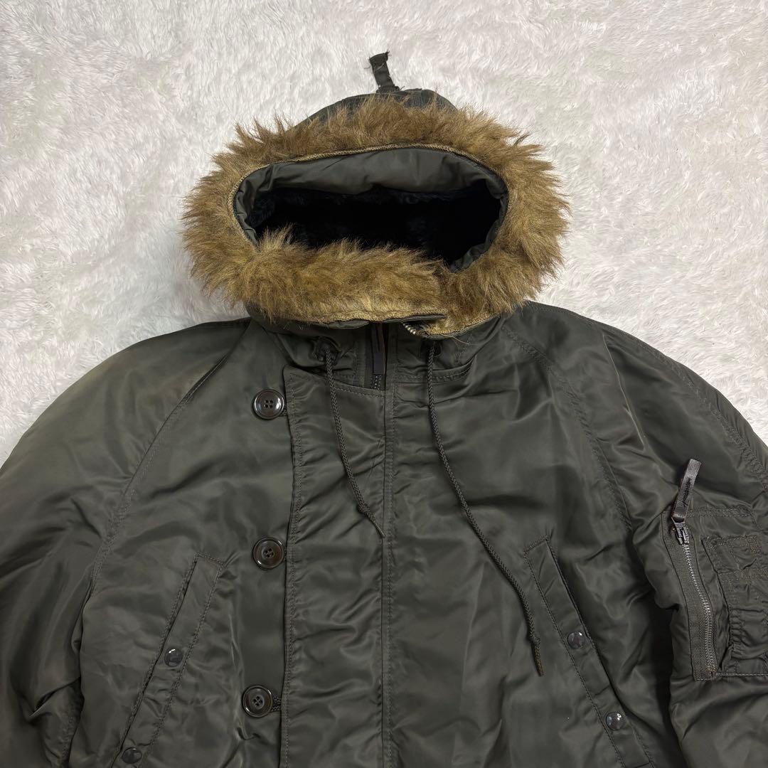 あ*お様 ALPHA INDUSTRIES 90s USA製 N-3B フライト