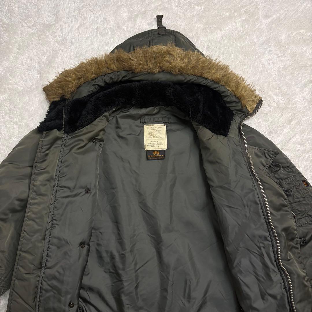 あ*お様 ALPHA INDUSTRIES 90s USA製 N-3B フライト