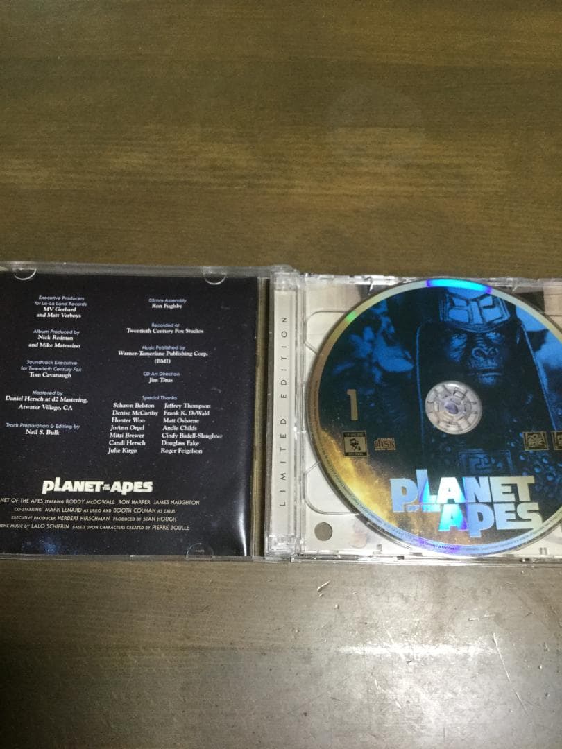 「猿の惑星」TVシリーズ　オリジナル・サウンドトラック2CD