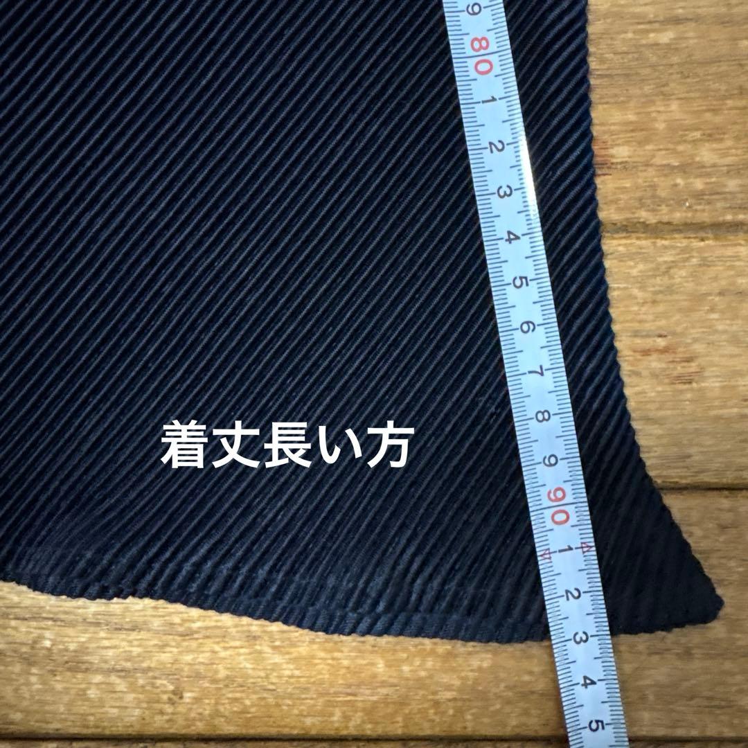 ISSEYMIYAKE 濃紺　変形　プリーツスカート　レディース