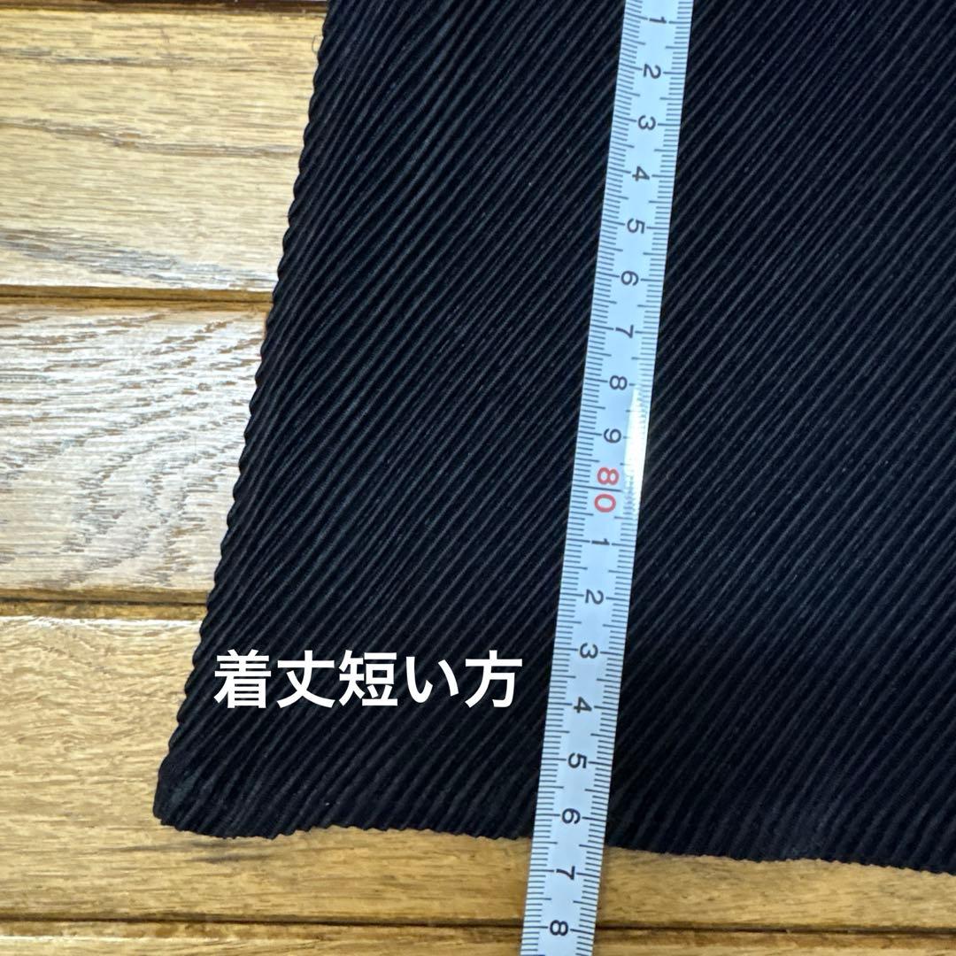ISSEYMIYAKE 濃紺　変形　プリーツスカート　レディース