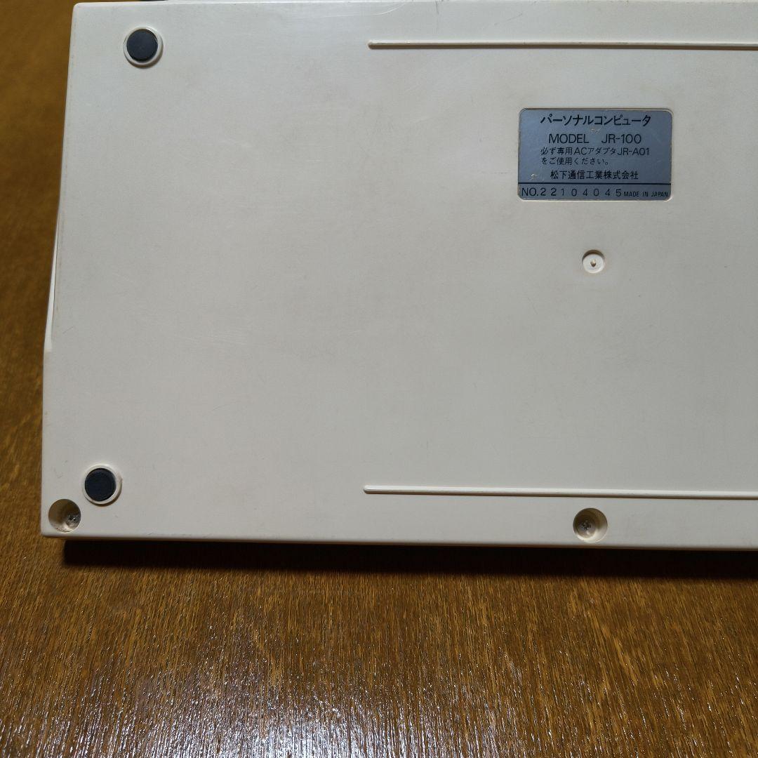 ナショナル JR-100 パーソナルコンピューター　プログラムテープ付属