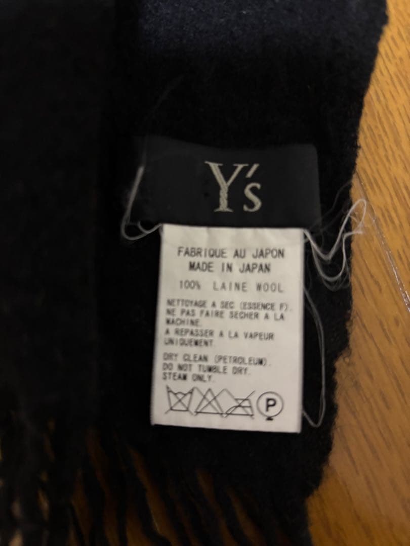 Y's 三枚接ぎ ストール