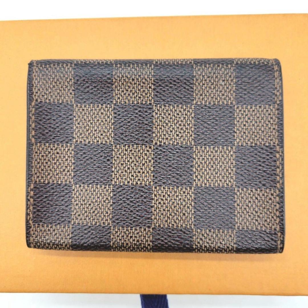 正規品 ルイヴィトン 名刺入れ ダミエ アンヴェロップ カルトドゥヴィジット