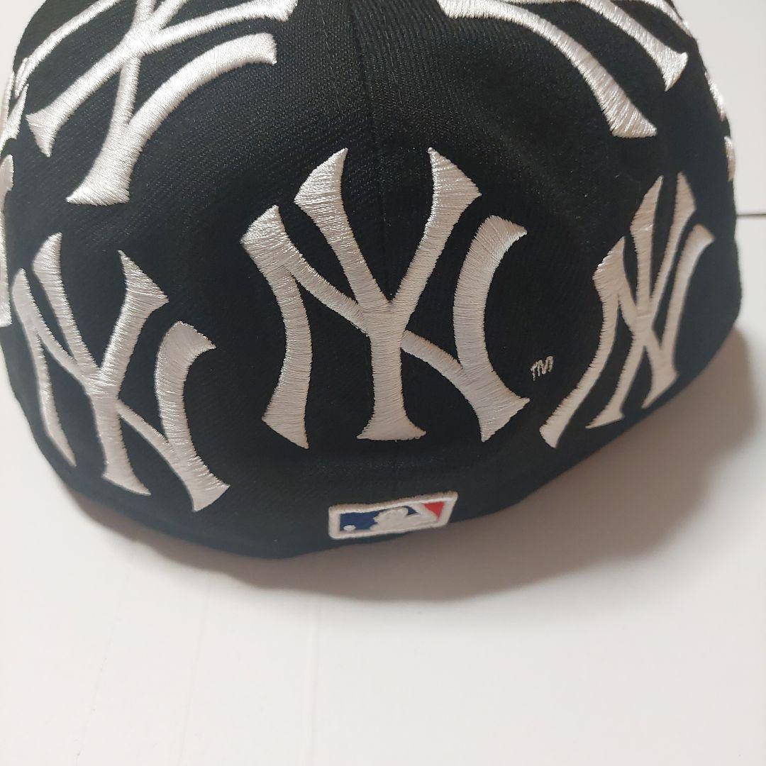 帽子 Supreme NewYorkYankees BoxLogo NewEra