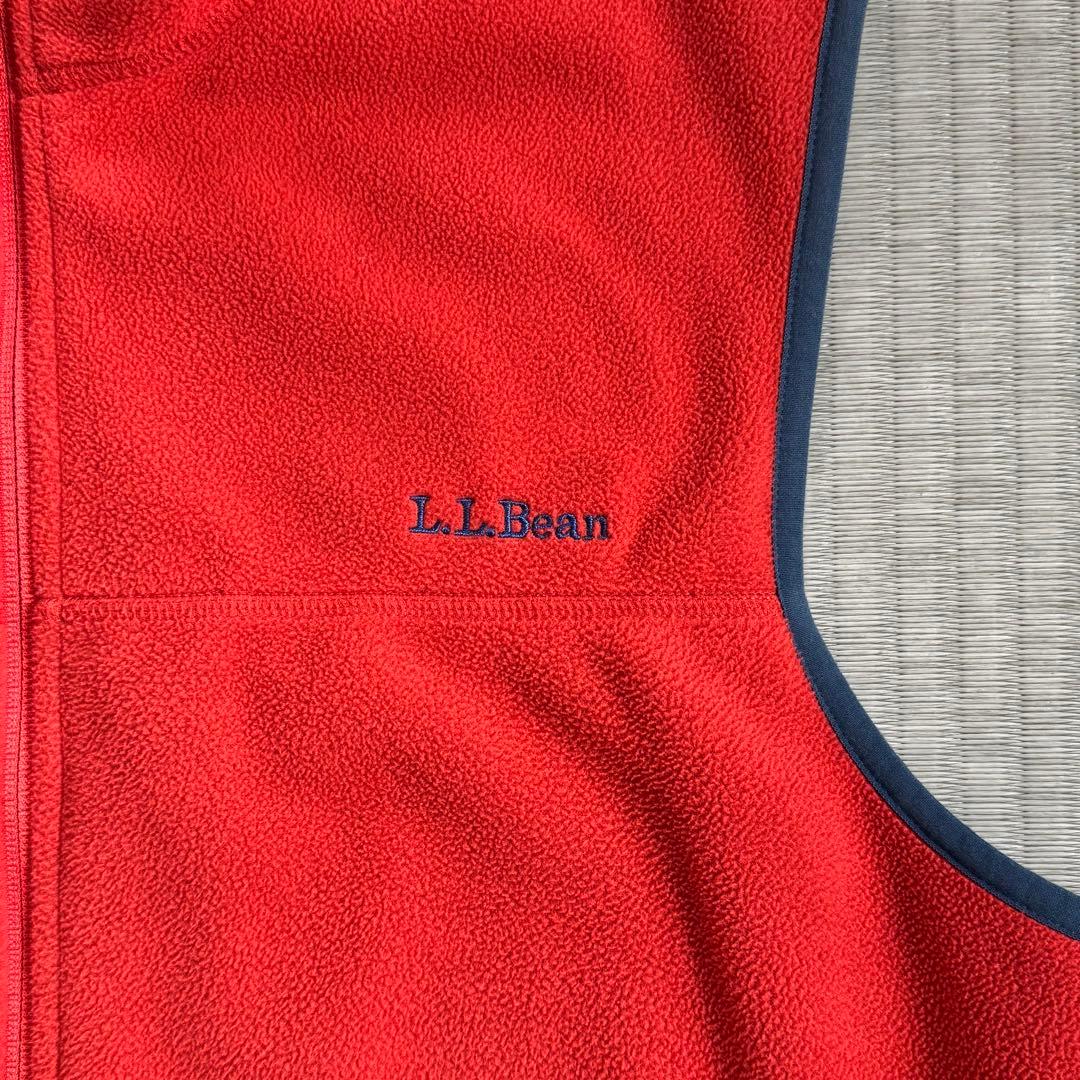 L.L.Bean フリースベスト［着画あり］