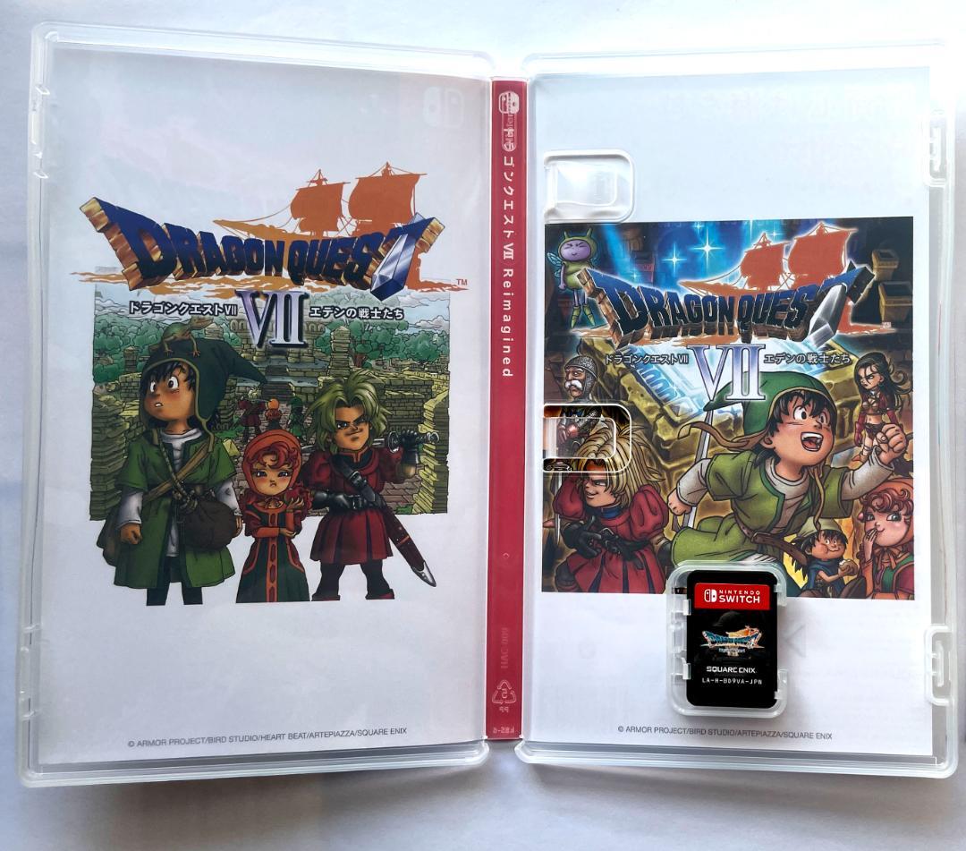 【早期購入特典未使用】 Switch ドラゴンクエスト7 Reimagined