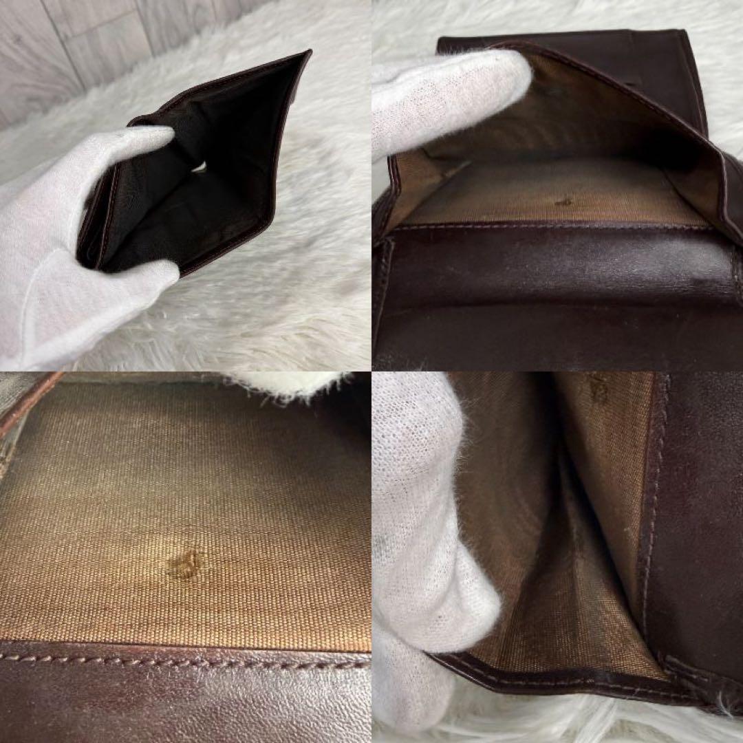 FENDI フェンディ ズッカ柄 FFロゴ キャンバス 折り財布 ウォレット