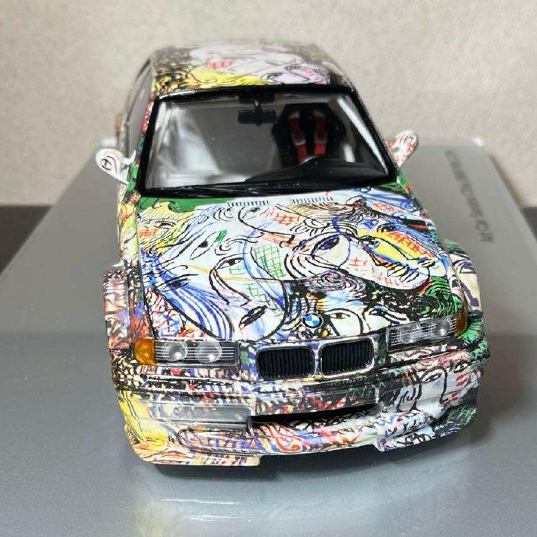 超レアモデル❗️ミニカー 1/18 ミニチャンプス  M3 アートカー