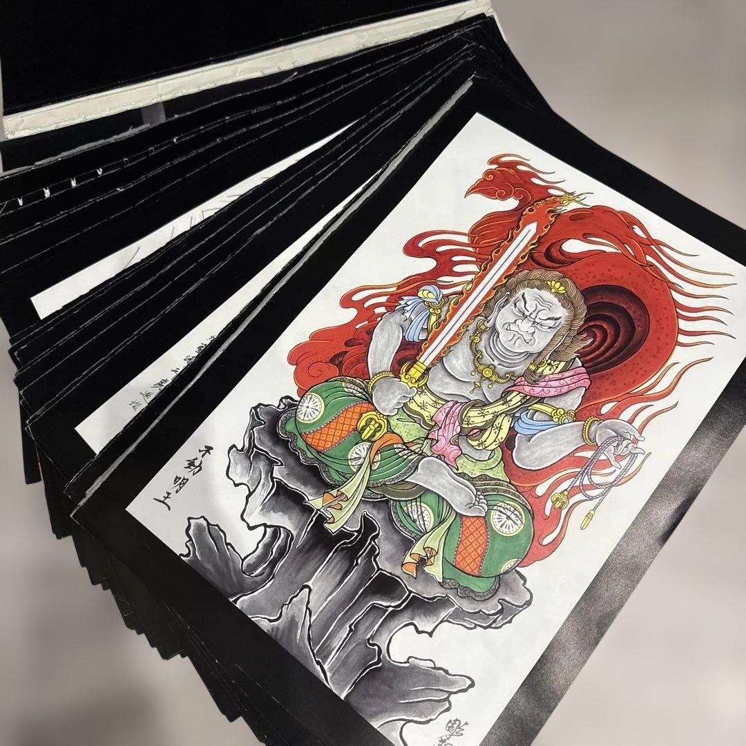 本日限定値下げ　彫まさ 画集 下絵 刺青 彫師 tattoo