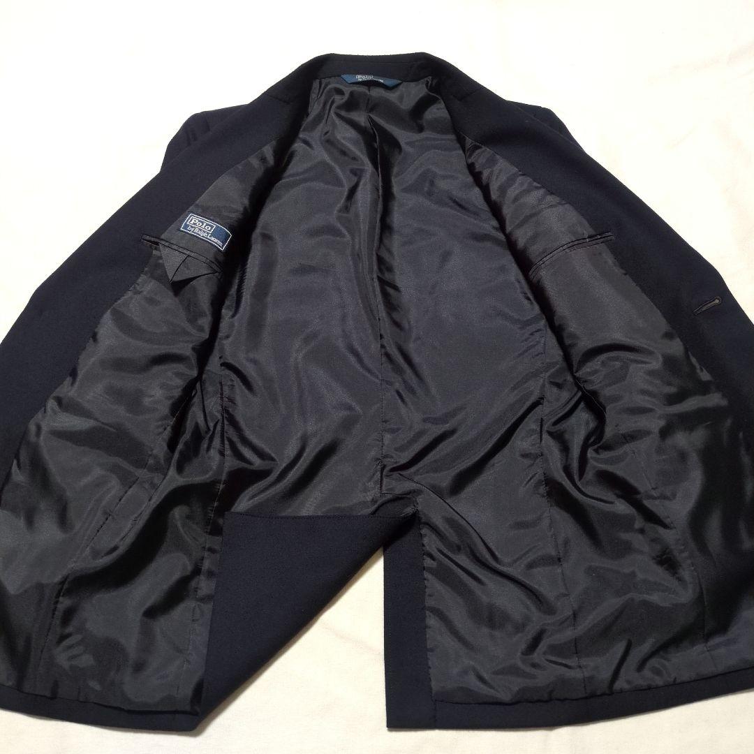美品 90s アーカイブ ポロラルフローレン 金ボタン 紺ブレザー メンズ