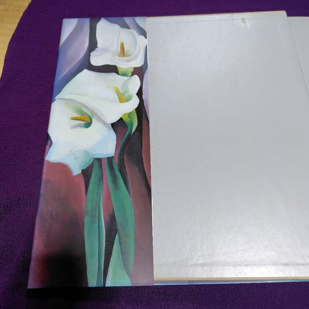 大型本 オキーフ画集 花