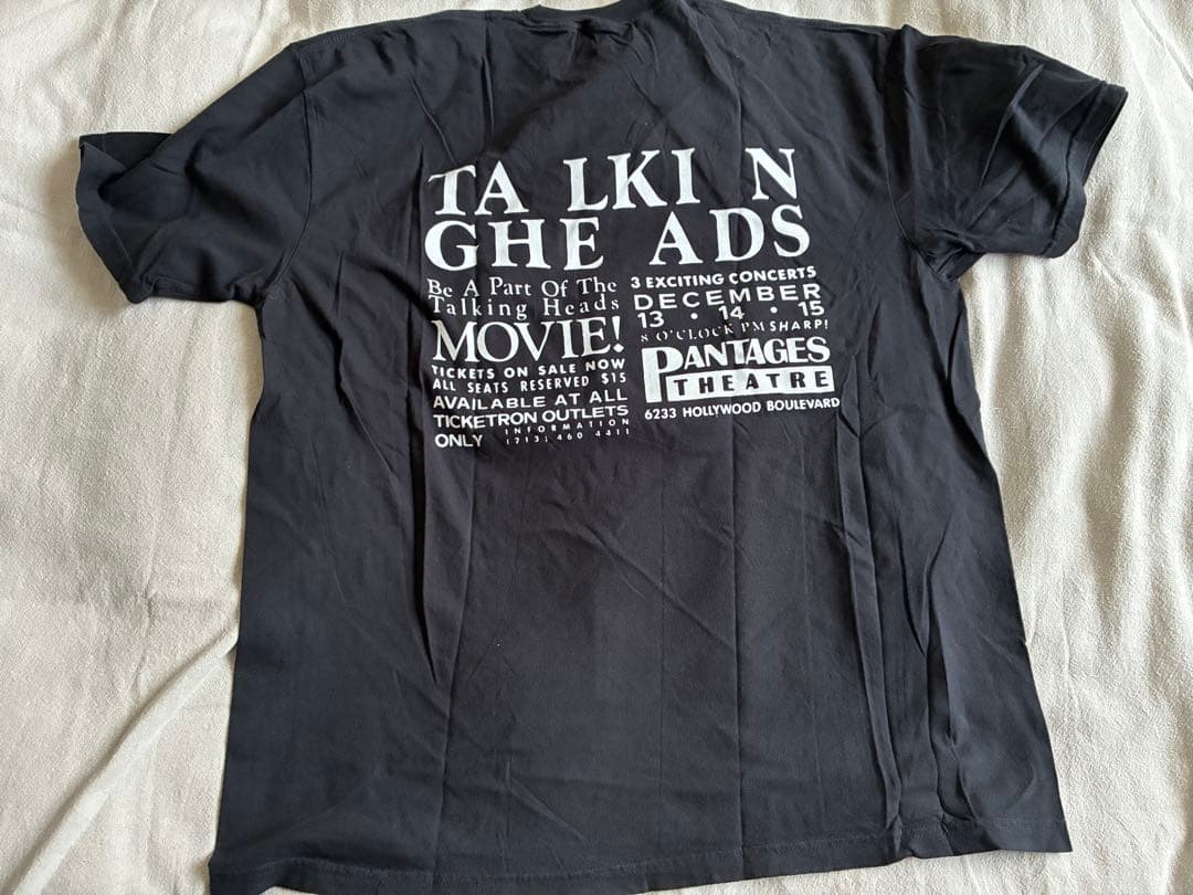 新品未使用　A24 TALKING HEADS Tシャツ 2XL ブラック