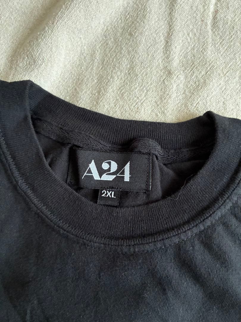 新品未使用　A24 TALKING HEADS Tシャツ 2XL ブラック