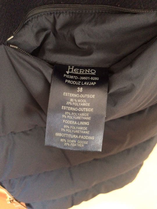 専用　HERNO ヘルノ　ダウンジャケット　38
