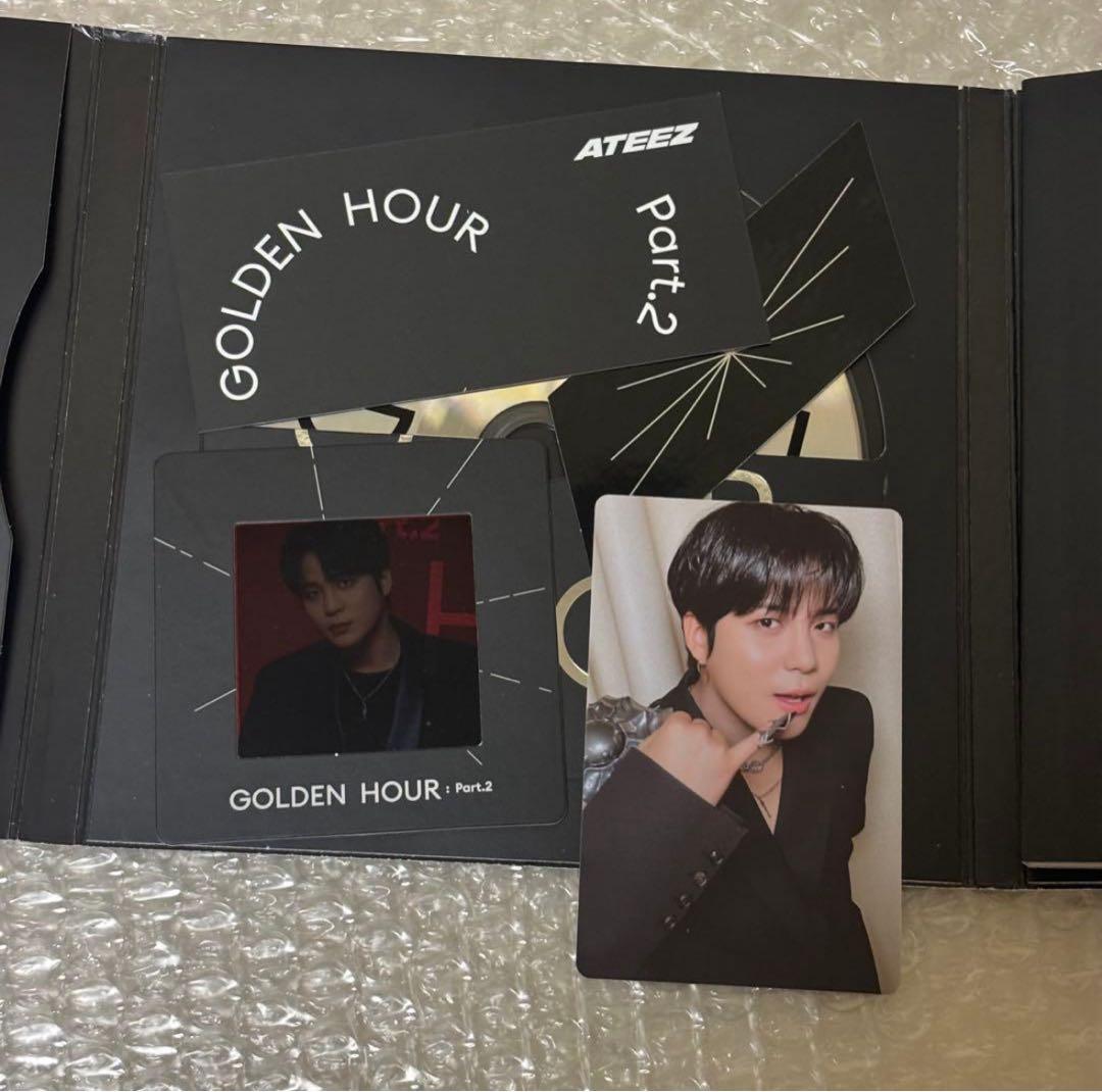 ATEEZ golden hour part.2 サイン アルバム ジョンホ