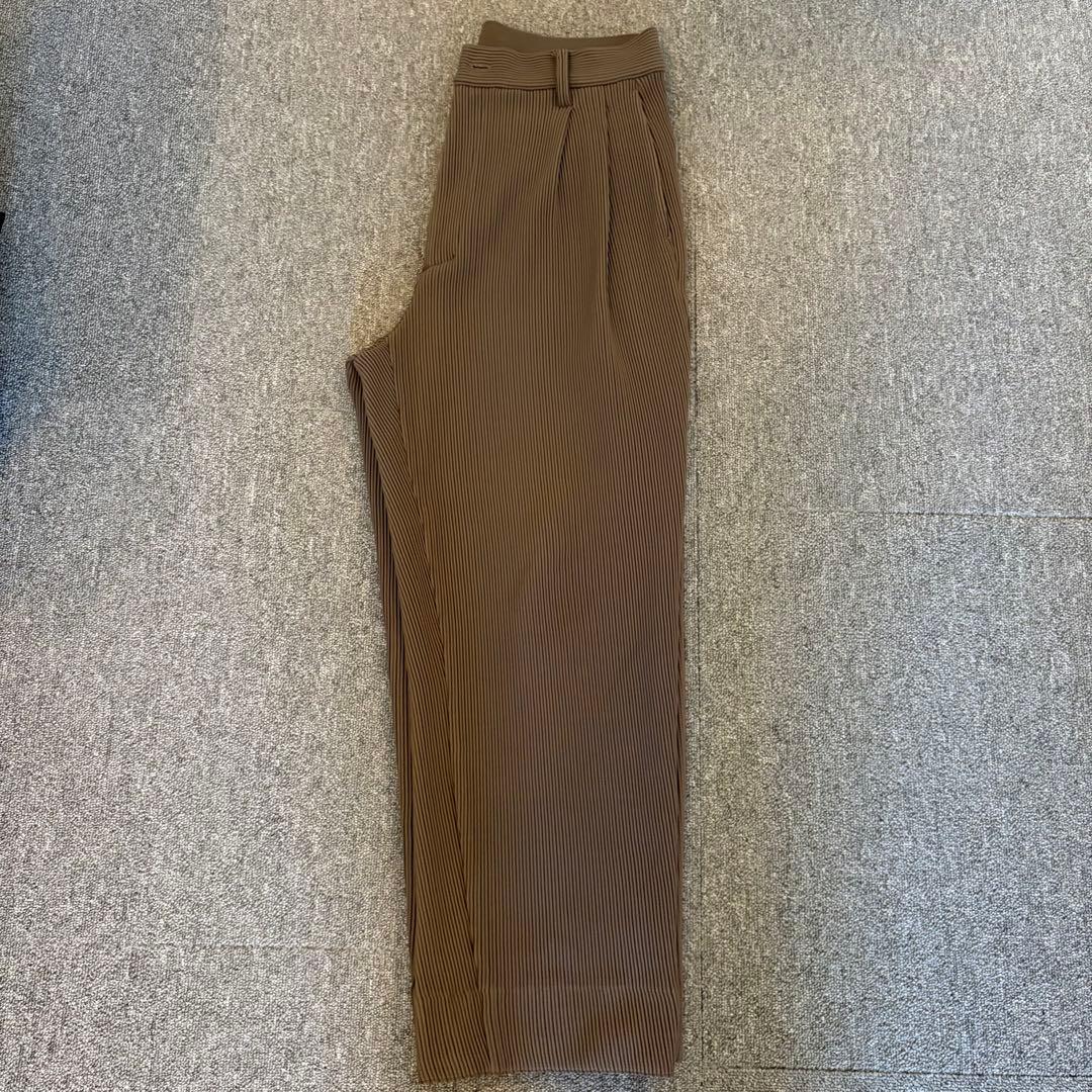 パンツ stein GRADATION PLEATS TWO TUCK TROUSERS