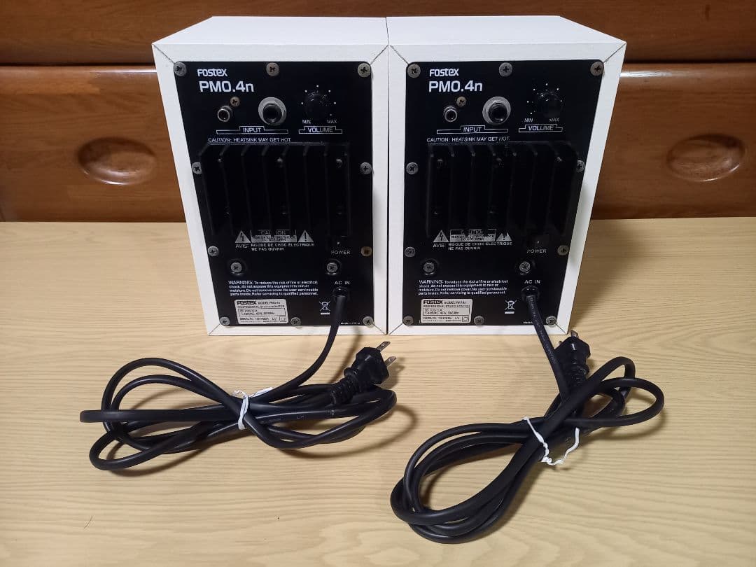 FOSTEX PM0.4n (W) スタジオモニタースピーカー