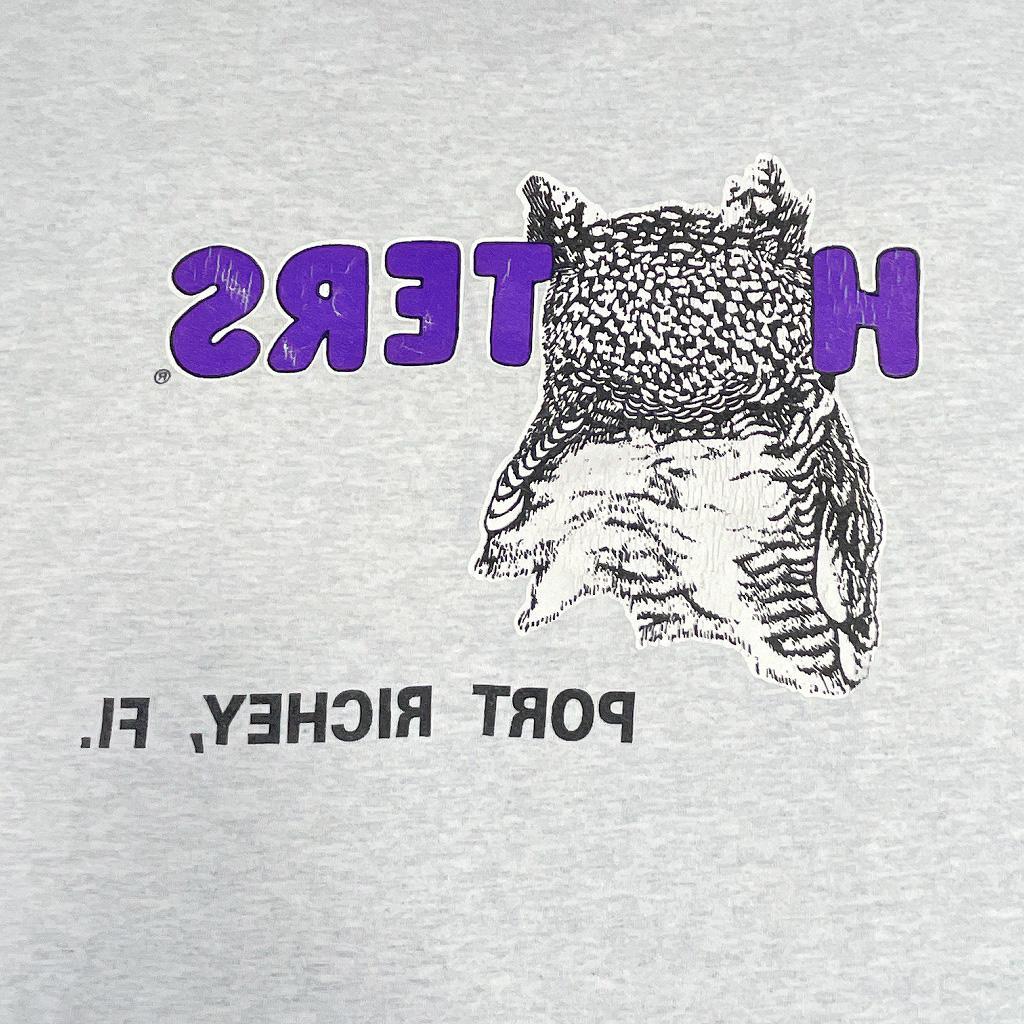 【希少】90s　USA製　フルーツオブザルーム　裾シングルステッチ　フーターズ