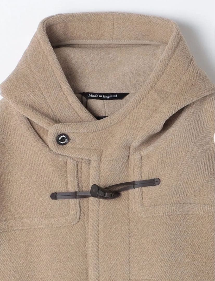 INVERTERE SHIPS別注 ウールヘリンボーンダッフルコート90s 36