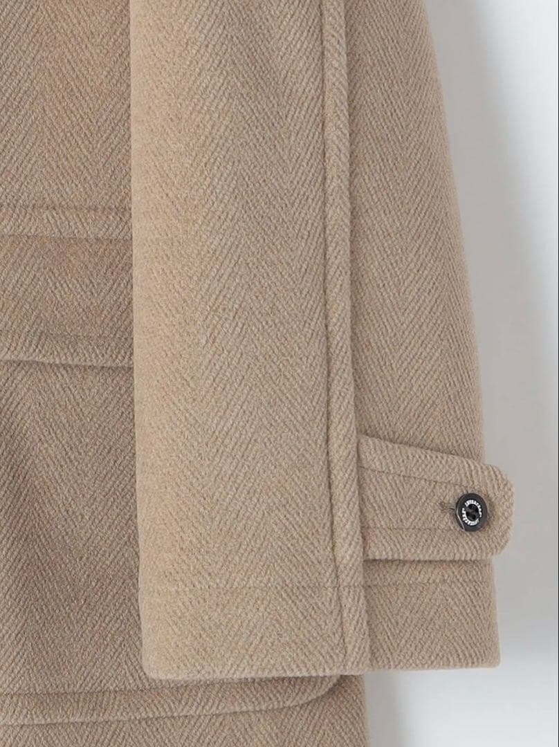 INVERTERE SHIPS別注 ウールヘリンボーンダッフルコート90s 36