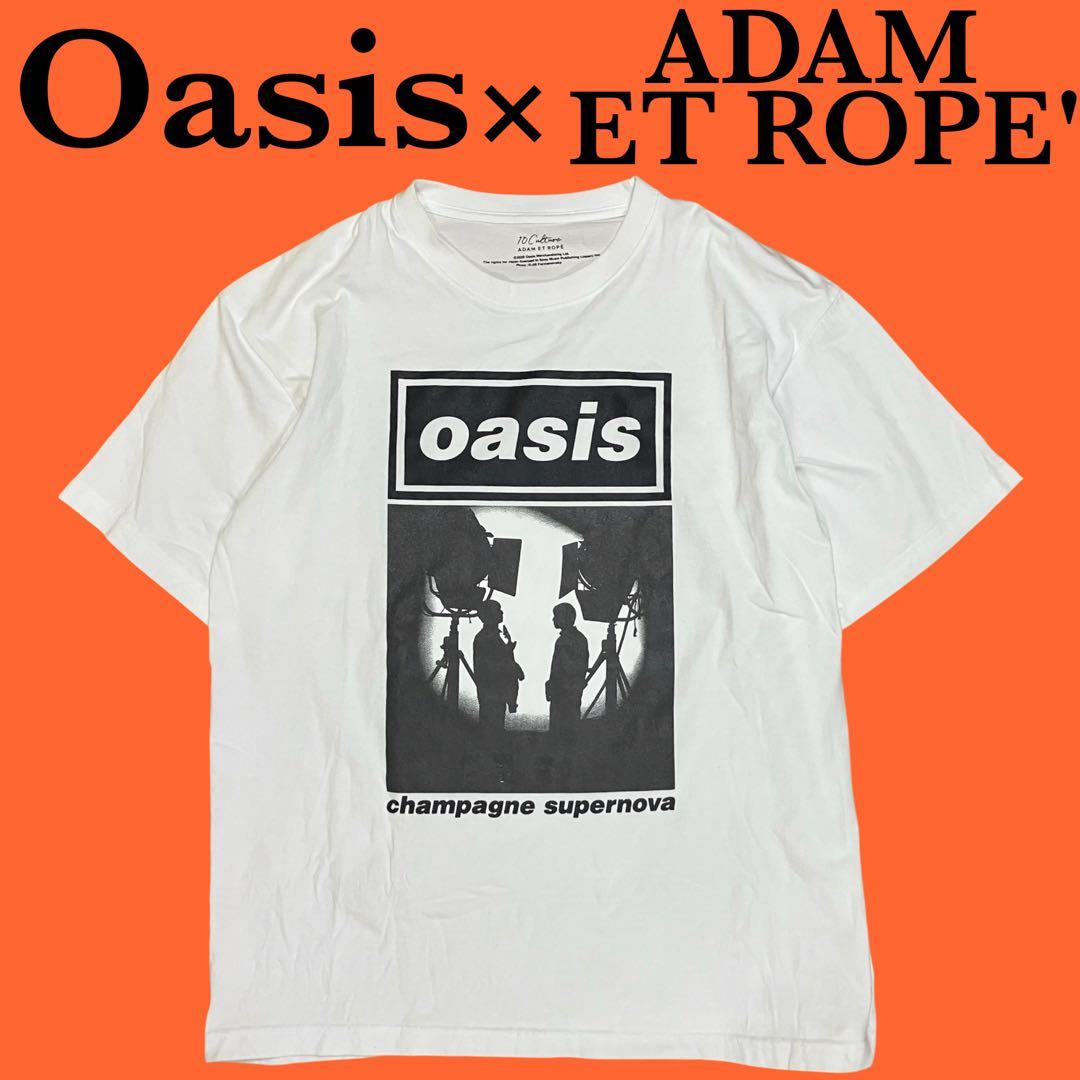 Oasis オアシス×adam et rope’ 別注Tシャツ アダムエロペXL