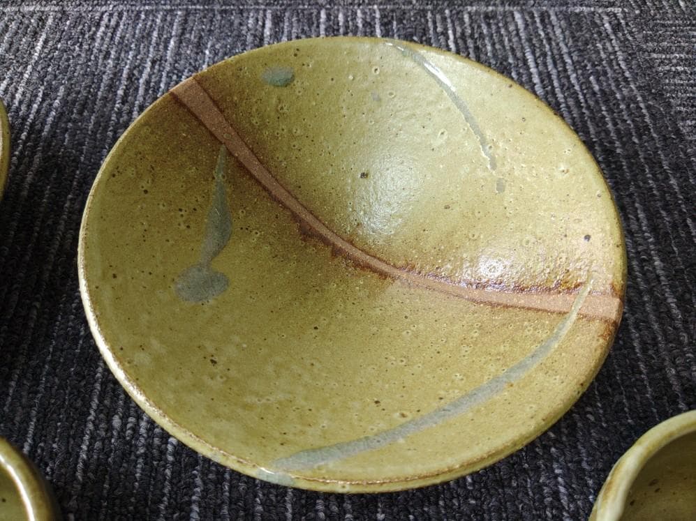越前焼　そばやうどんや素麺が映える色合いのおしゃれそば皿セット　日本六古窯の1つ