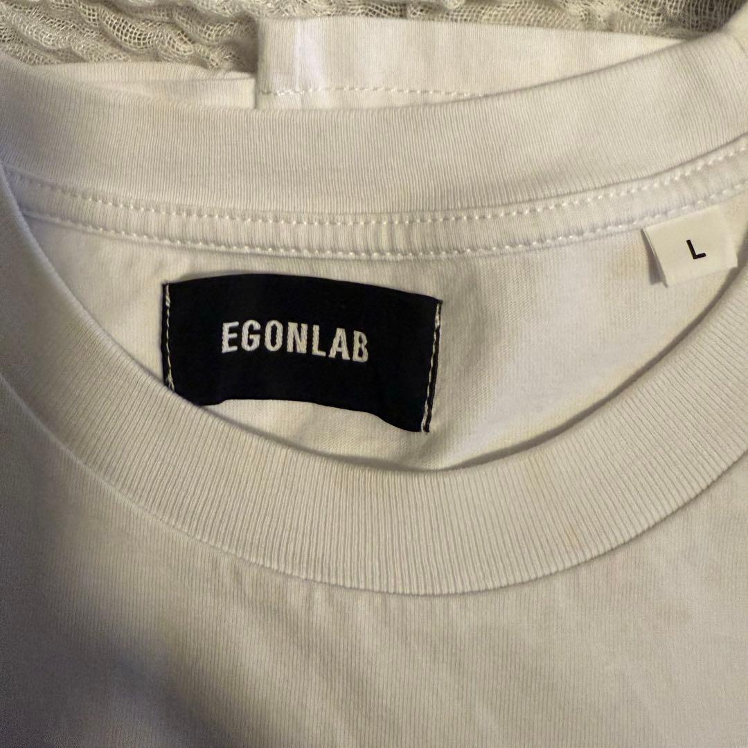 EGONLAB グーフィー風キャラクターTシャツ Lサイズ
