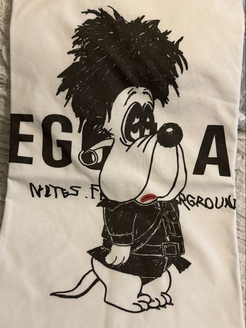 EGONLAB グーフィー風キャラクターTシャツ Lサイズ