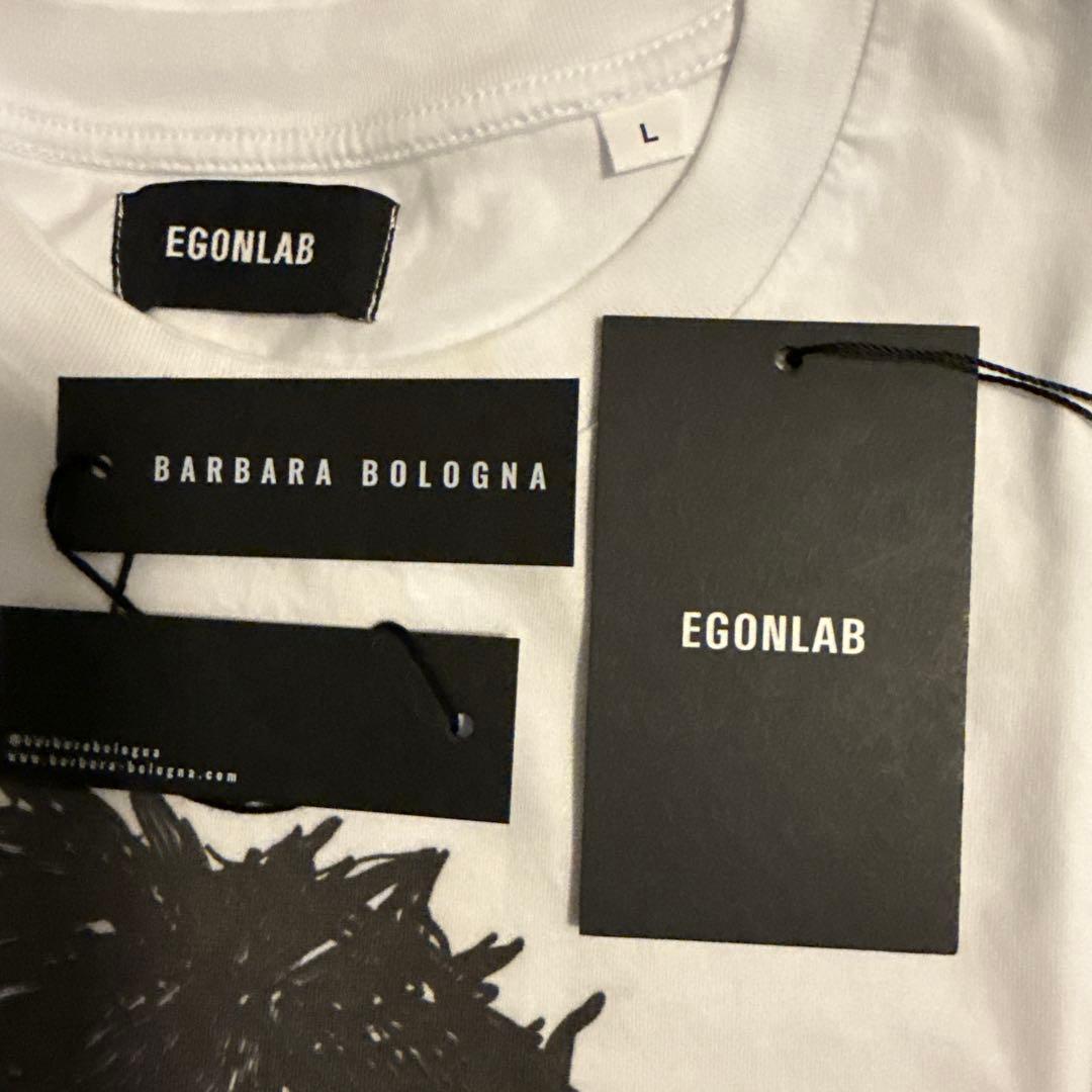 EGONLAB グーフィー風キャラクターTシャツ Lサイズ