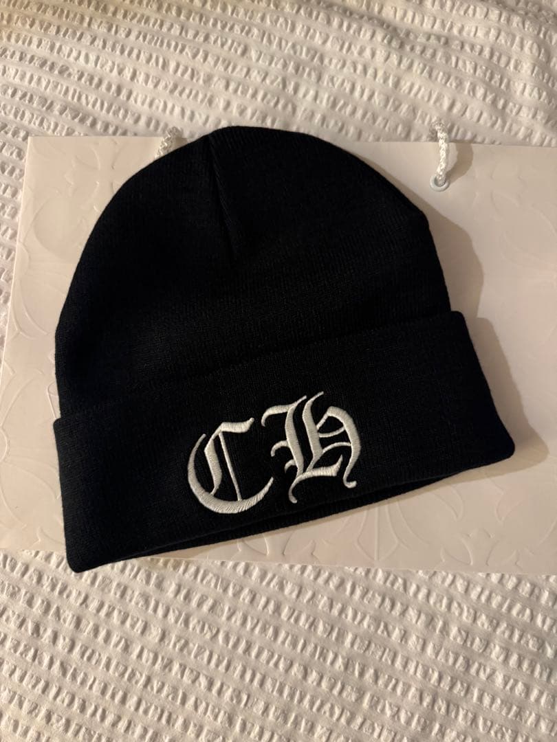 CHROME HEARTS ニット帽 ブラック　新品