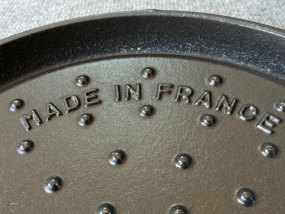STAUB 両手鍋 グレー 約26cm