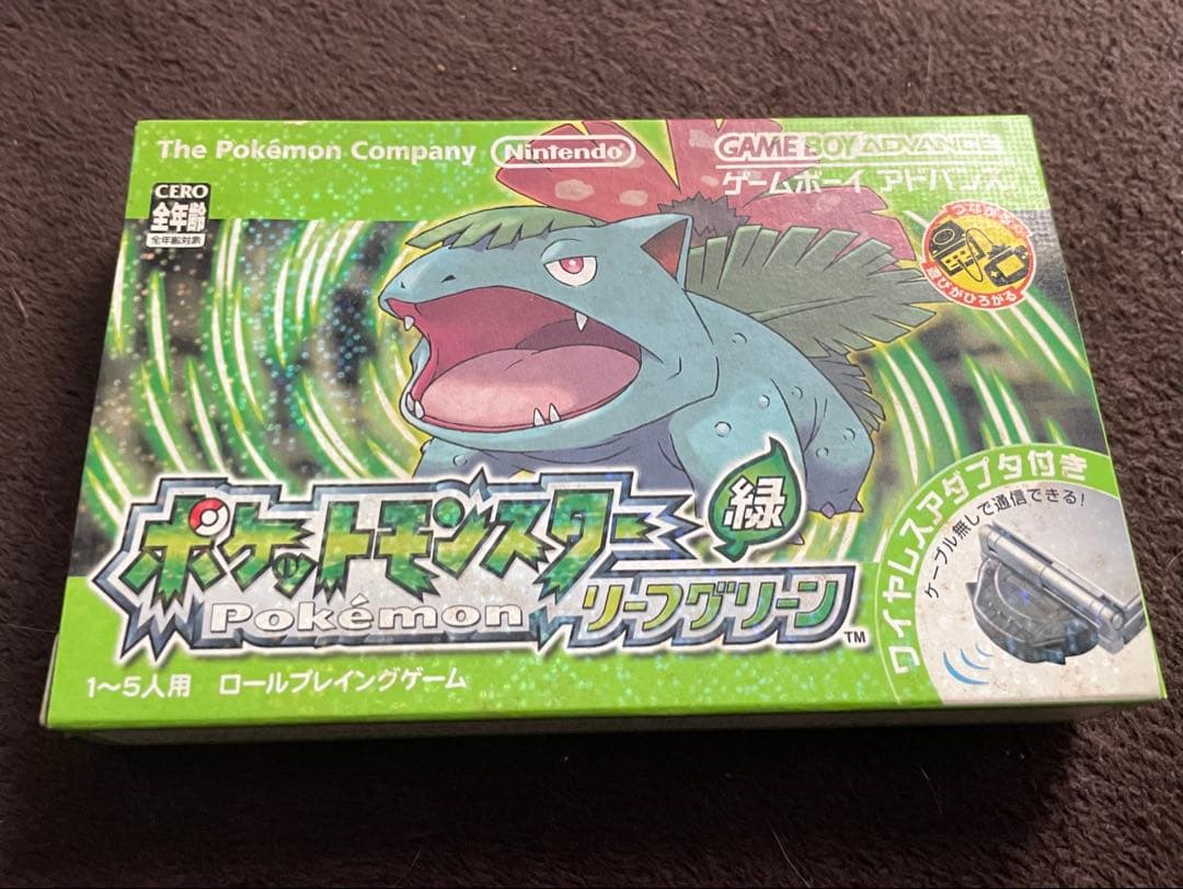 [箱のみ・空箱] ポケットモンスター　シリーズ　GBA