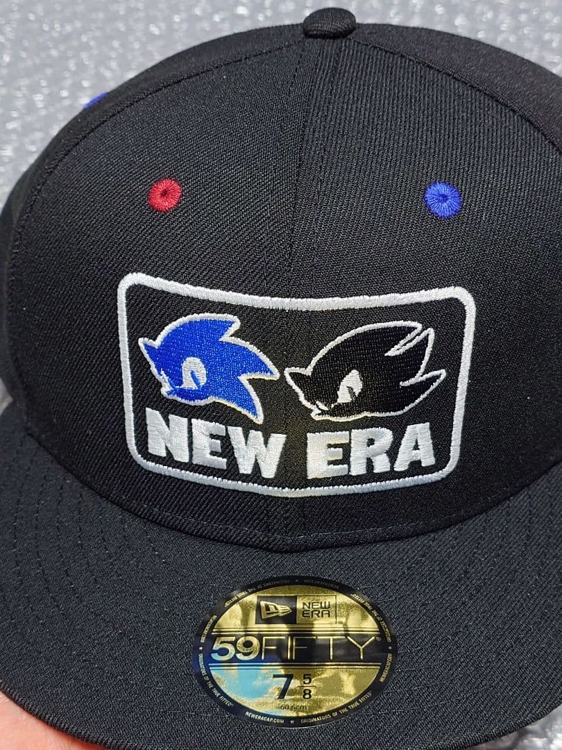 ハ*ト様 59FIFTY SONIC ソニック シャドウ ブラック7(5/8)